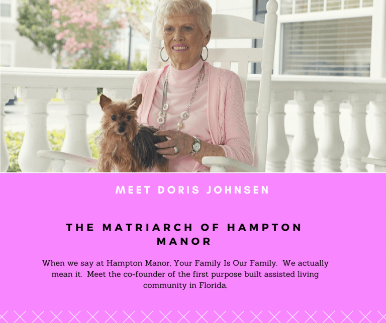 Hampton Manor Meet The Co-Founder of Florida’s First Purpose Built Assisted Living Community