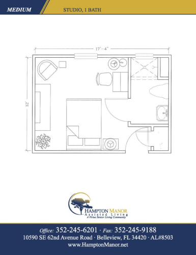 Hampton Manor floor plan